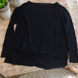 WE THE FREE OVERSIZED THERMAL TOP 💙✨